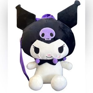 Sanrio Kuromi Backpack Plush 15 Inches Authentic Toy Gift Doll Hello Kitty NWT!